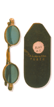 Óculos com duplo suporte auricular e lentes duplas articuladas (com Estojo)