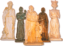 Sculptures by Professor Luís de Pina